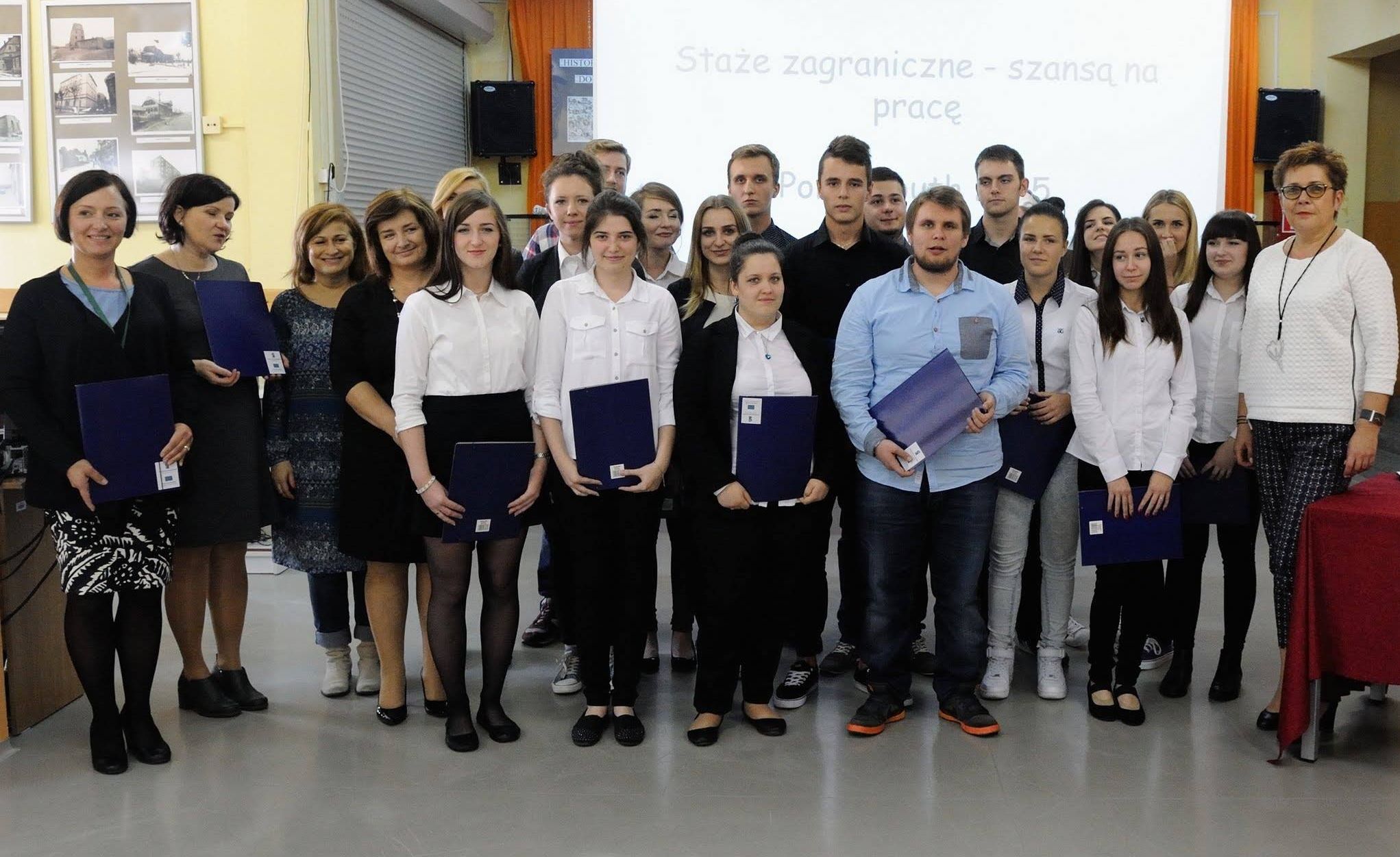 POLKOWICE. Już myślą o kolejnych stażach za granicą