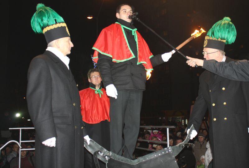 LUBIN. Burza o Barbórkę (WIDEO)