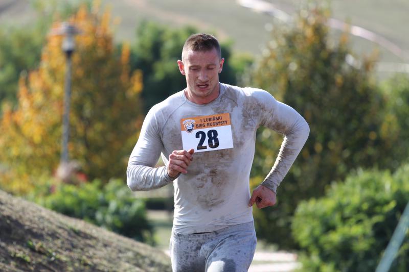 LUBIN. Snopki, palety, bieg po rzeczce i górkach