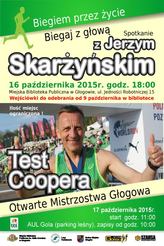 GŁOGÓW. Najpierw wykład, potem Test Coopera