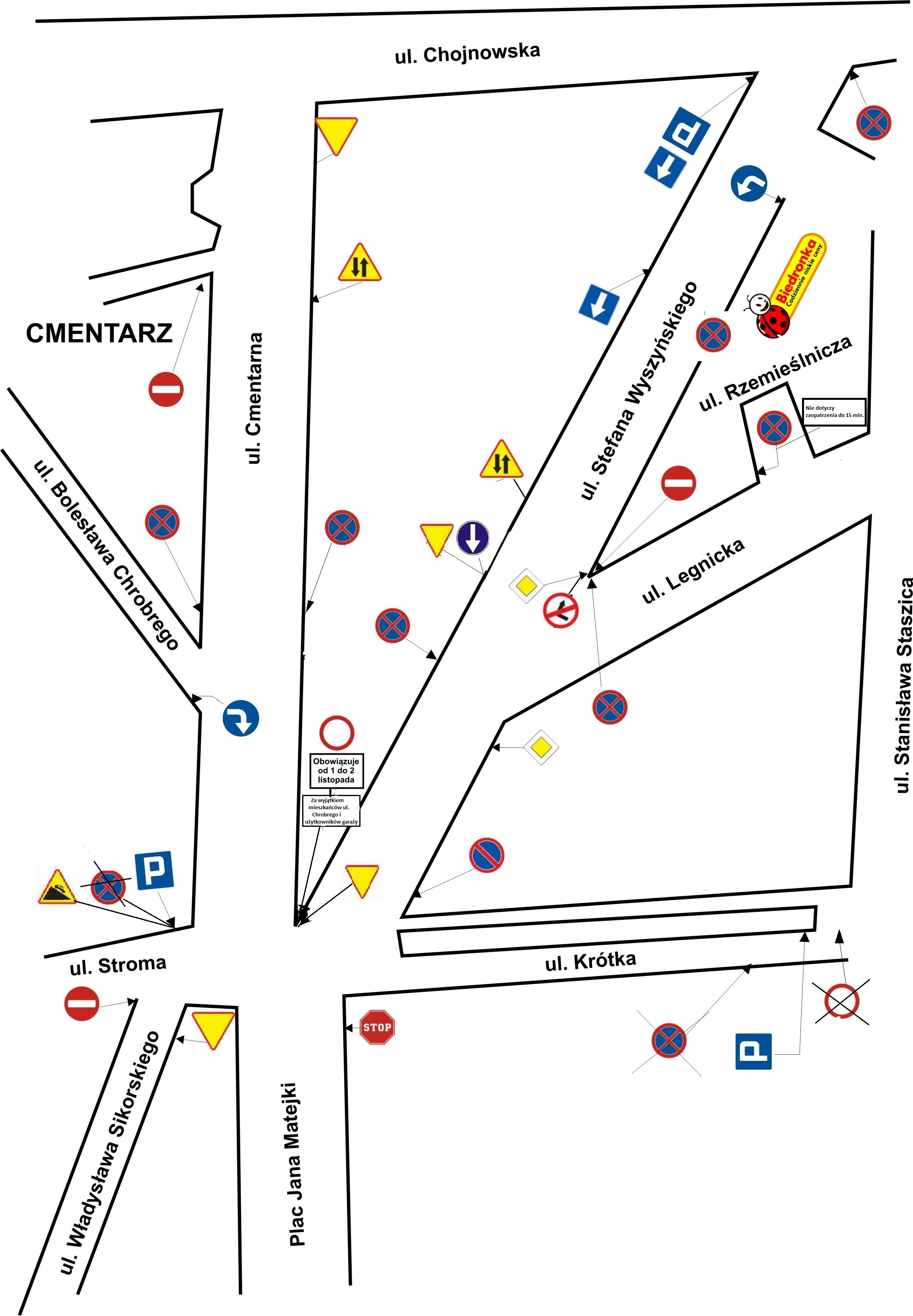 ZŁOTORYJA. Uwaga kierowcy – zmiany w organizacji ruchu