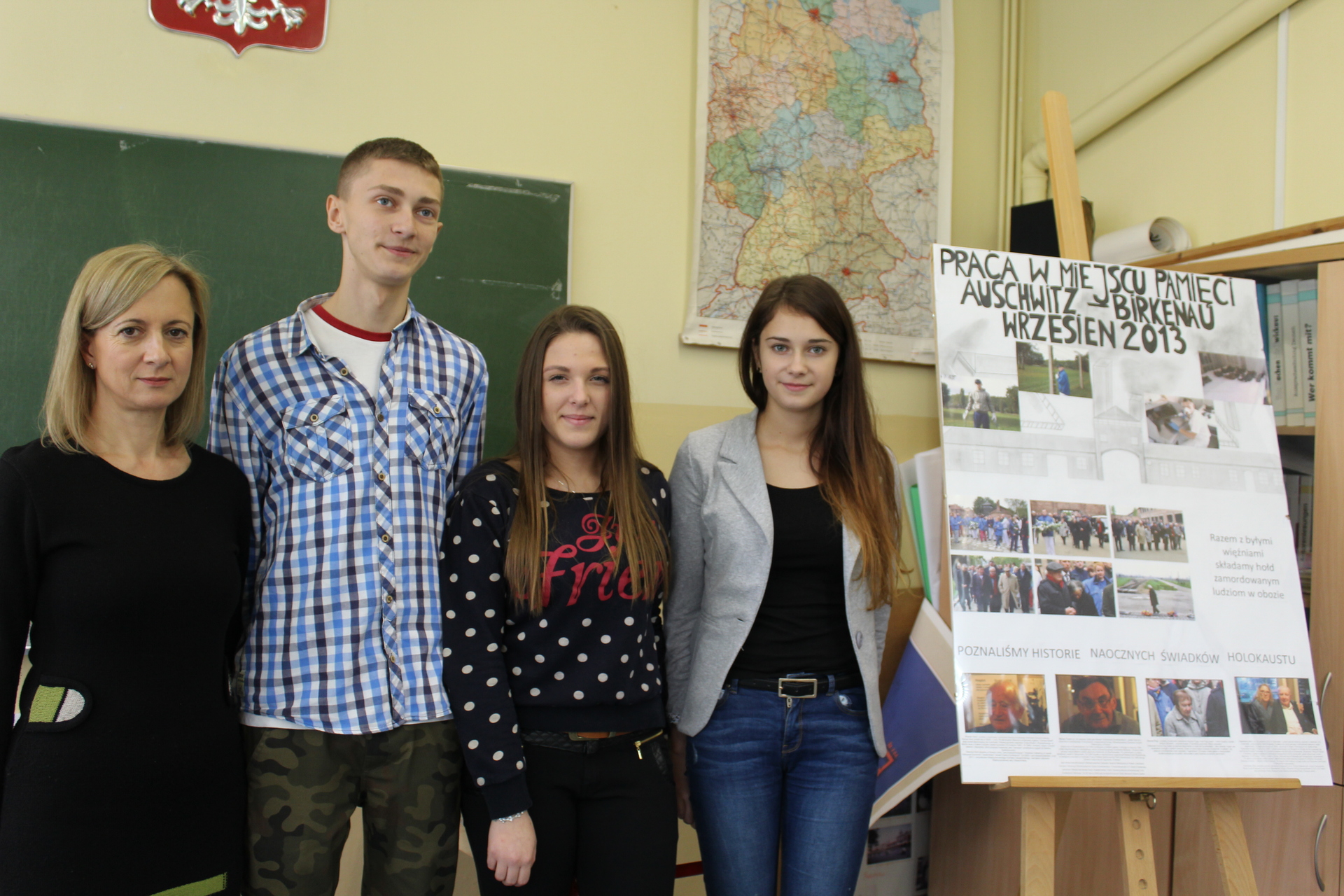 POLKOWICE. Wspólnie dbają o Miejsce Pamięci (WIDEO)