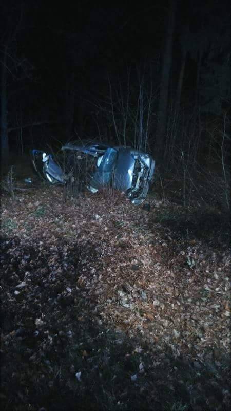 JAWOR. Wypadek na autostradzie