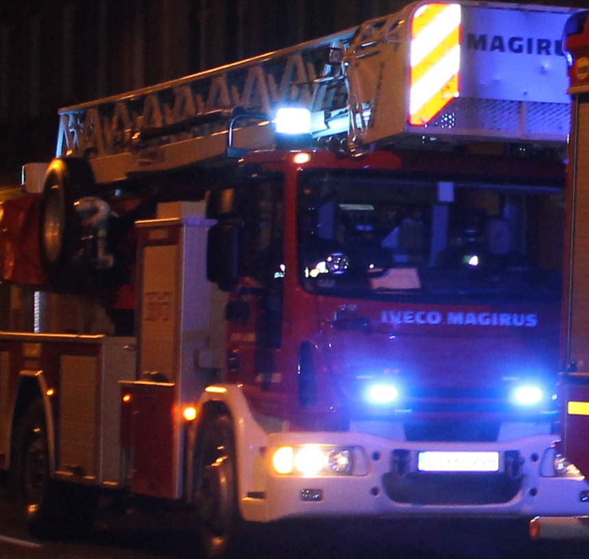 ŚWIERZAWA/WOJCIESZÓW. Strażacka akcja o zmroku