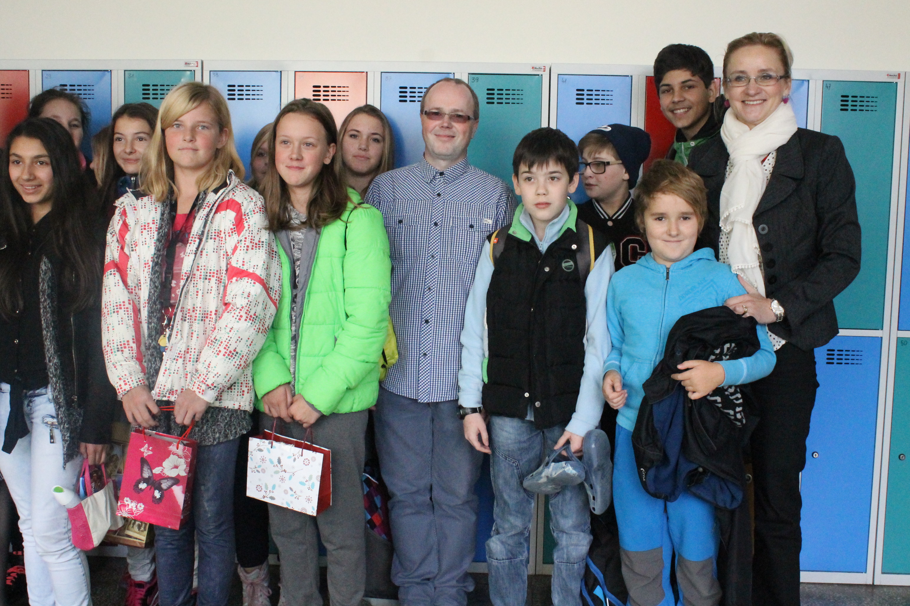 LUBIN. Czesi z wizytą u młodych sportowców