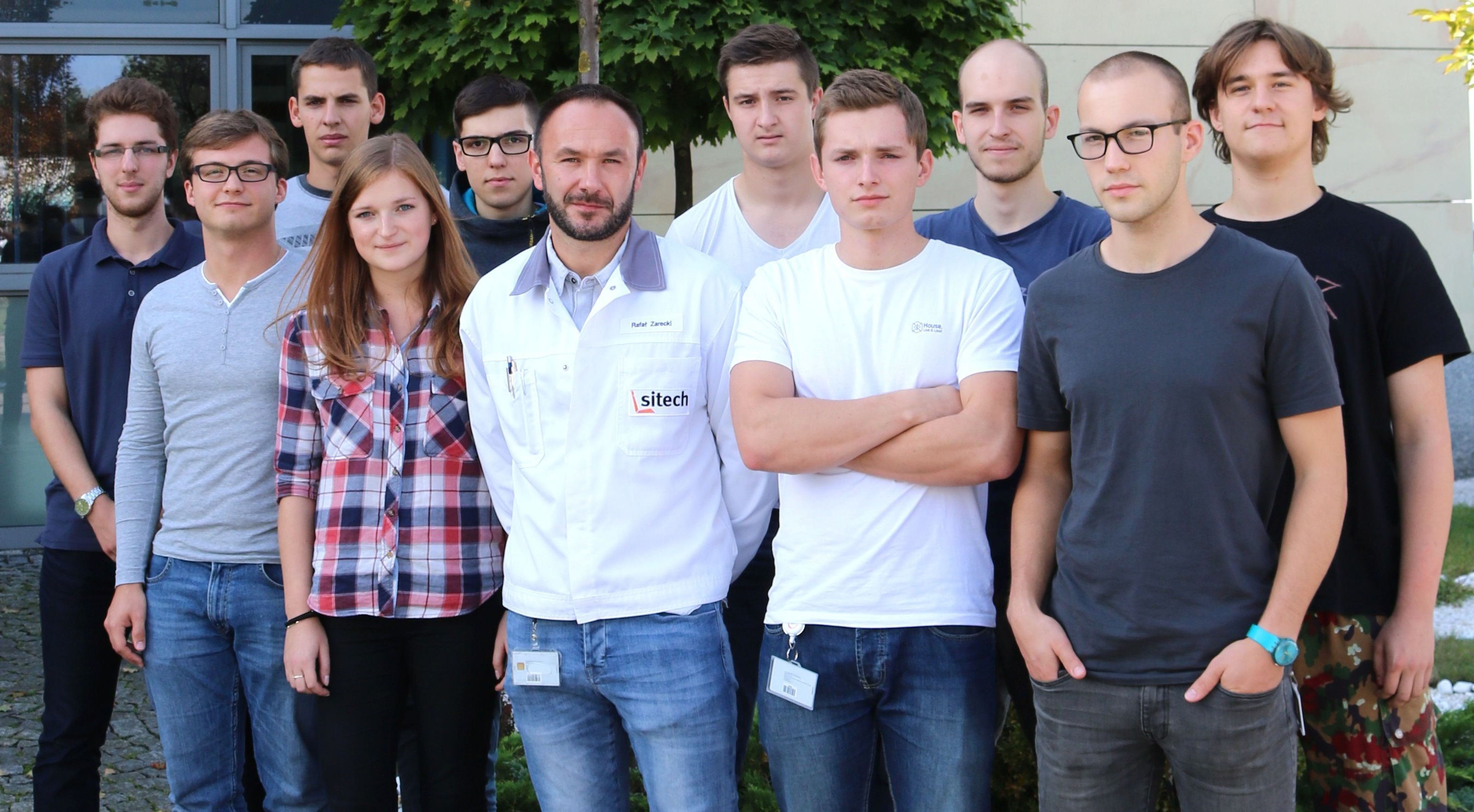 POLKOWICE. Praktykują w Sitech-u