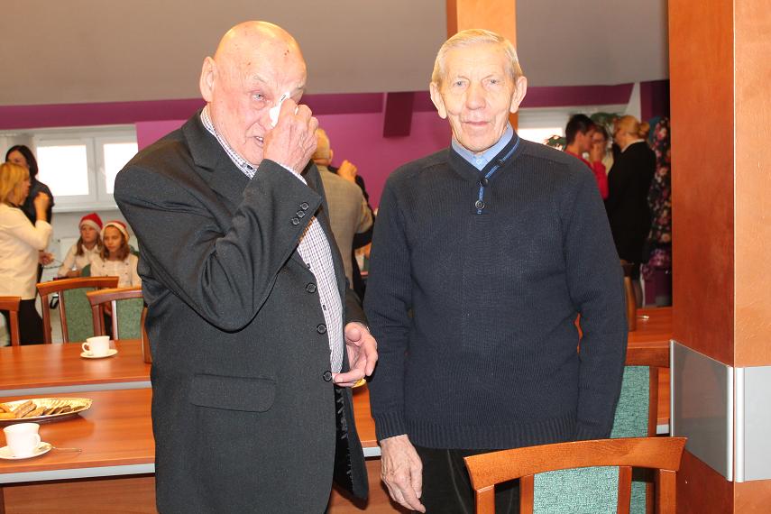 LUBIN. Wzruszająca wigilia kombatantów (FOTO, WIDEO)