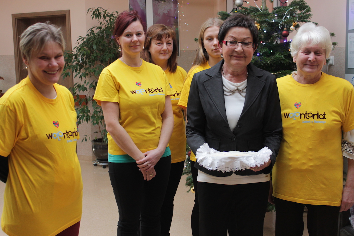 LUBIN. Wolontariusze obdarowali hospicjum