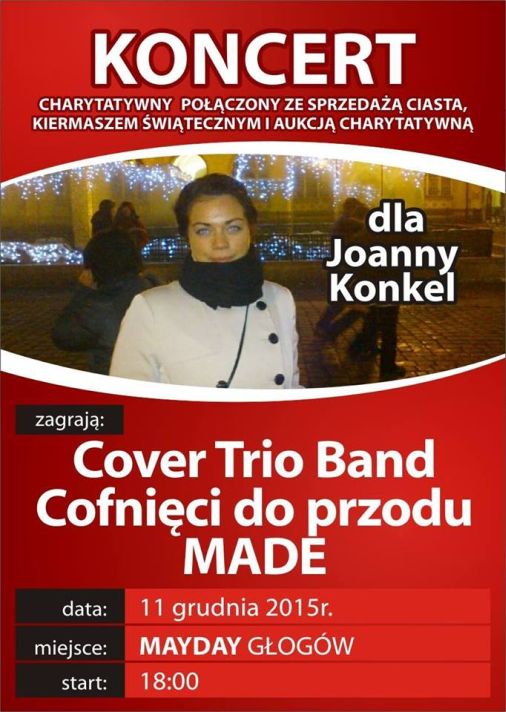 GŁOGÓW. Zagrają dla Joanny