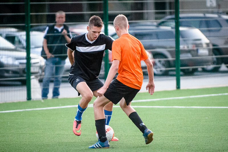 LUBIN. Świąteczne granie na boisku