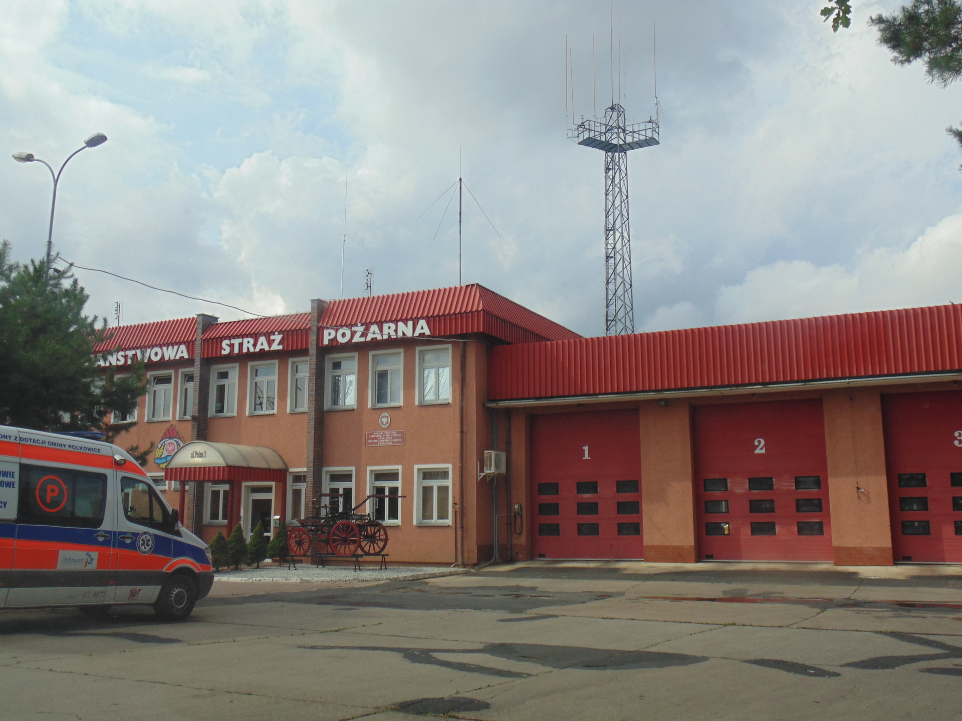 POLKOWICE. Gorące popołudnie w powiecie