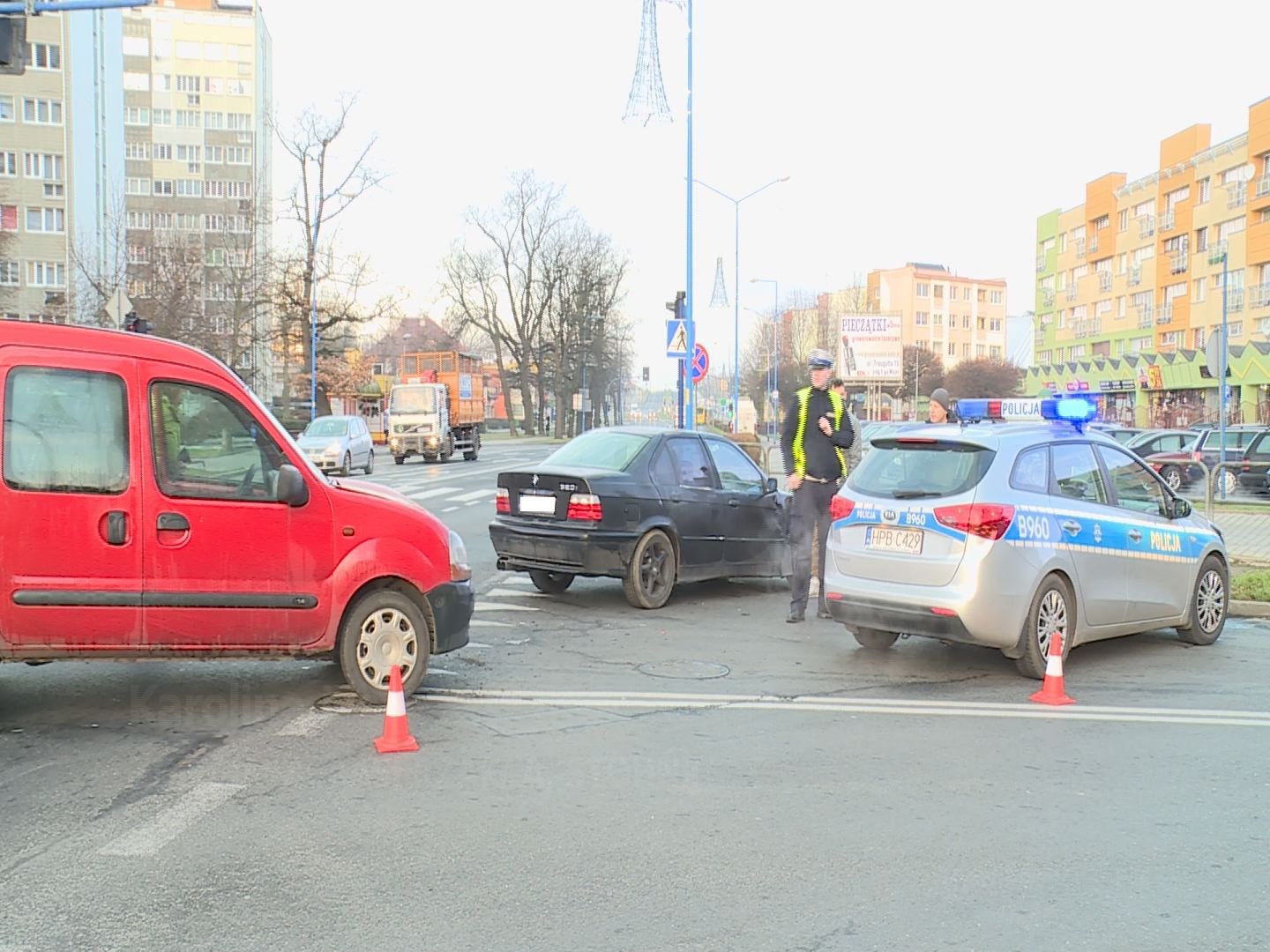 LUBIN. Stłuczka na Niepodległości (AKTUALIZACJA, WIDEO)