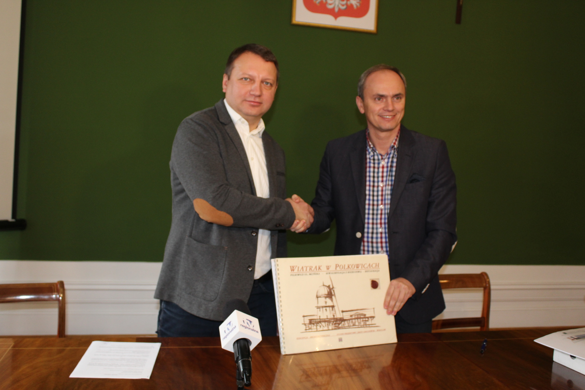 POLKOWICE. Wiatrak wrócił do gminy (FOTO, WIDEO)