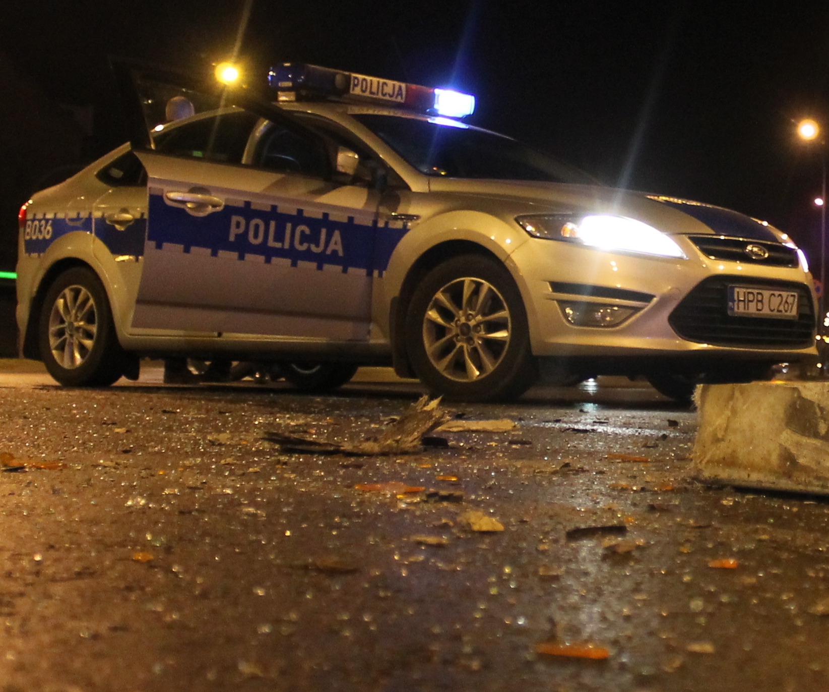 PROCHOWICE. Tragedia na drodze. Nie żyje młody mężczyzna