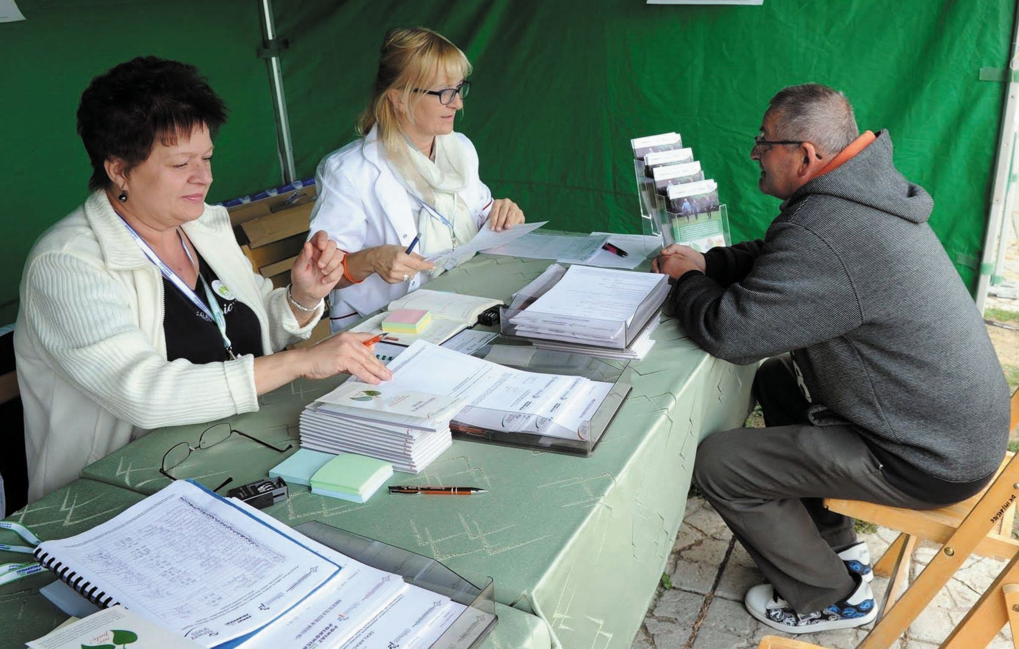 POLKOWICE. Badają płuca