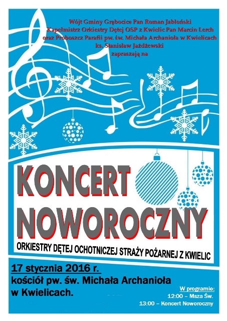 GRĘBOCICE. Koncert Noworoczny