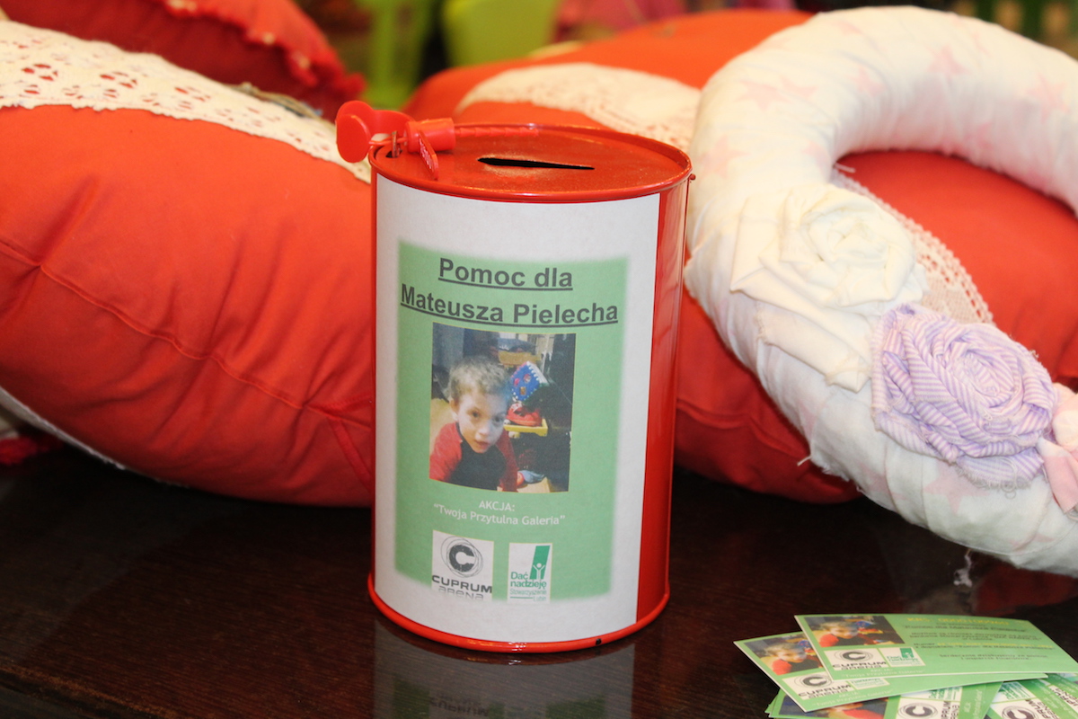 LUBIN. Kwestowali dla Mateusza