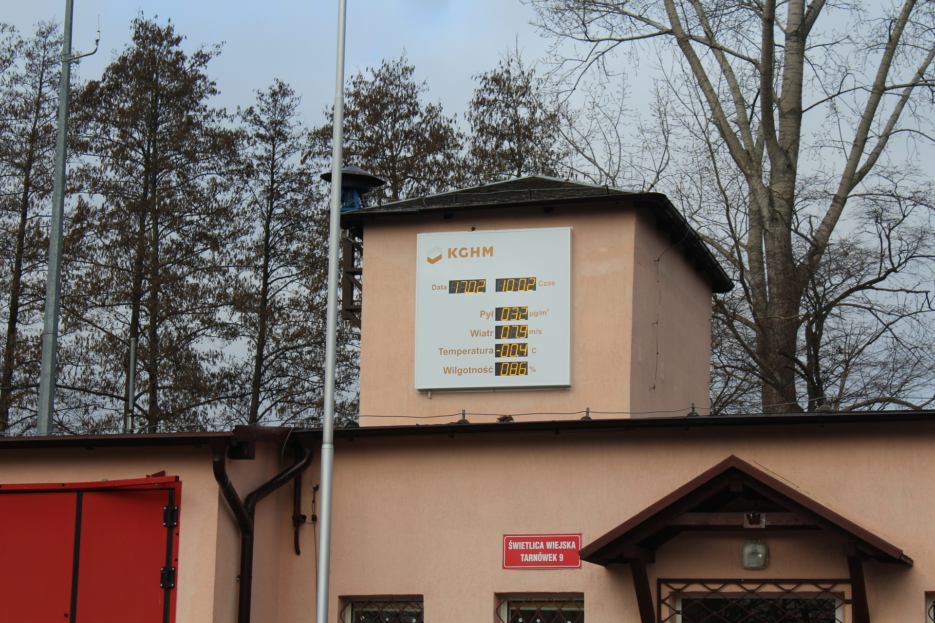 POLKOWICE. W cieniu zbiornika mają własną stację meteo (FOTO, WIDEO)