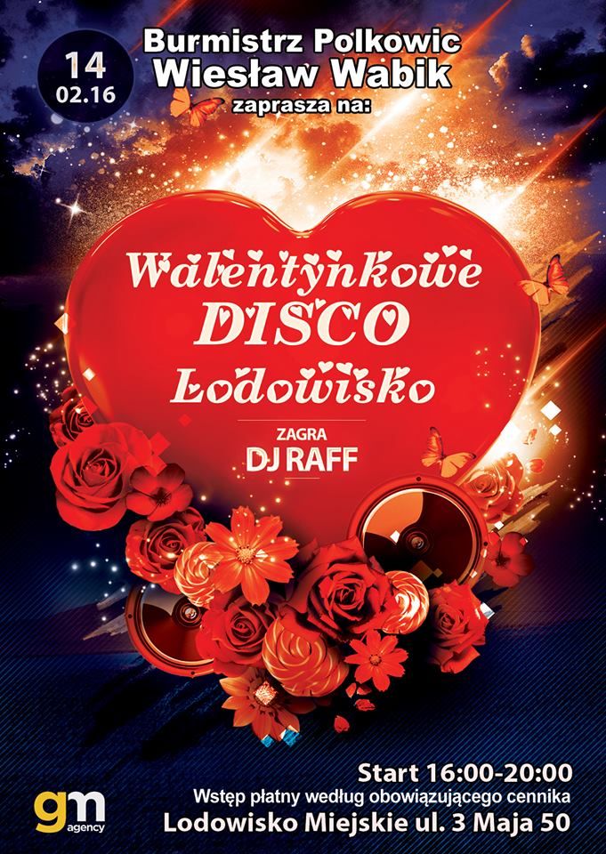POLKOWICE. Disco Lodowisko