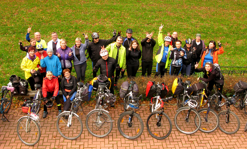 LEGNICA. Rajd rowerowy z ogniskiem