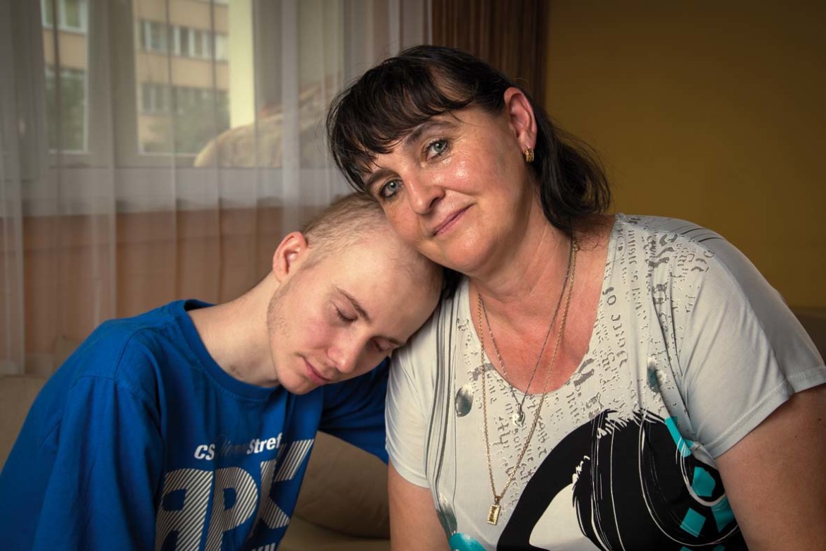 LUBIN. Kamil, co ma dwie mamy