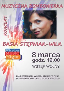 Muzyczna bombonierka dla naszych pań, czyli koncert Basi Stępniak-Wilk