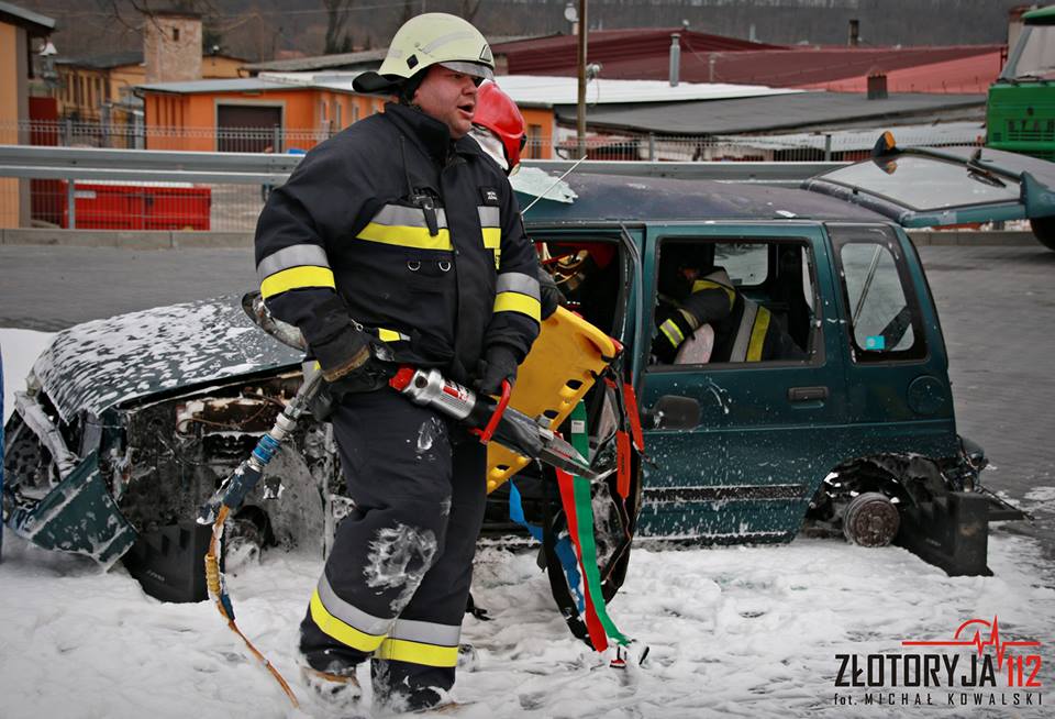 ZŁOTORYJA. Pożar na stacji paliw. To tylko ćwiczenia