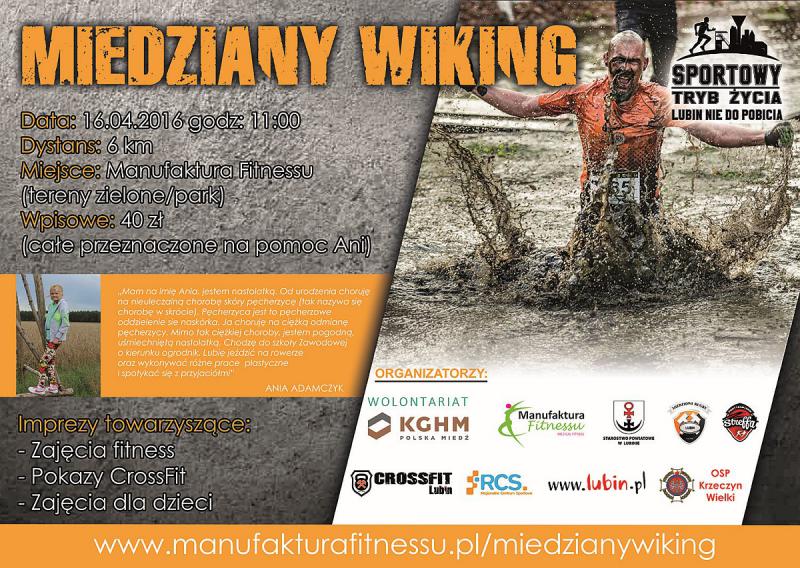 LUBIN. „Miedziany Wiking” charytatywnie dla Ani