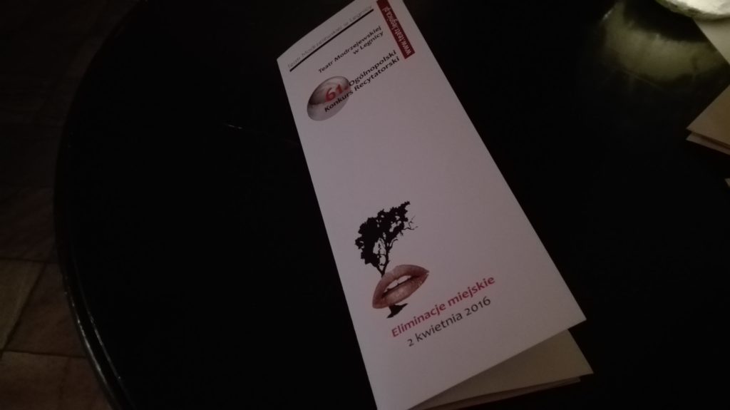 LEGNICA. Miejskie eliminacje 61. Ogólnopolskiego Konkursu Recytatorskiego (FOTO)