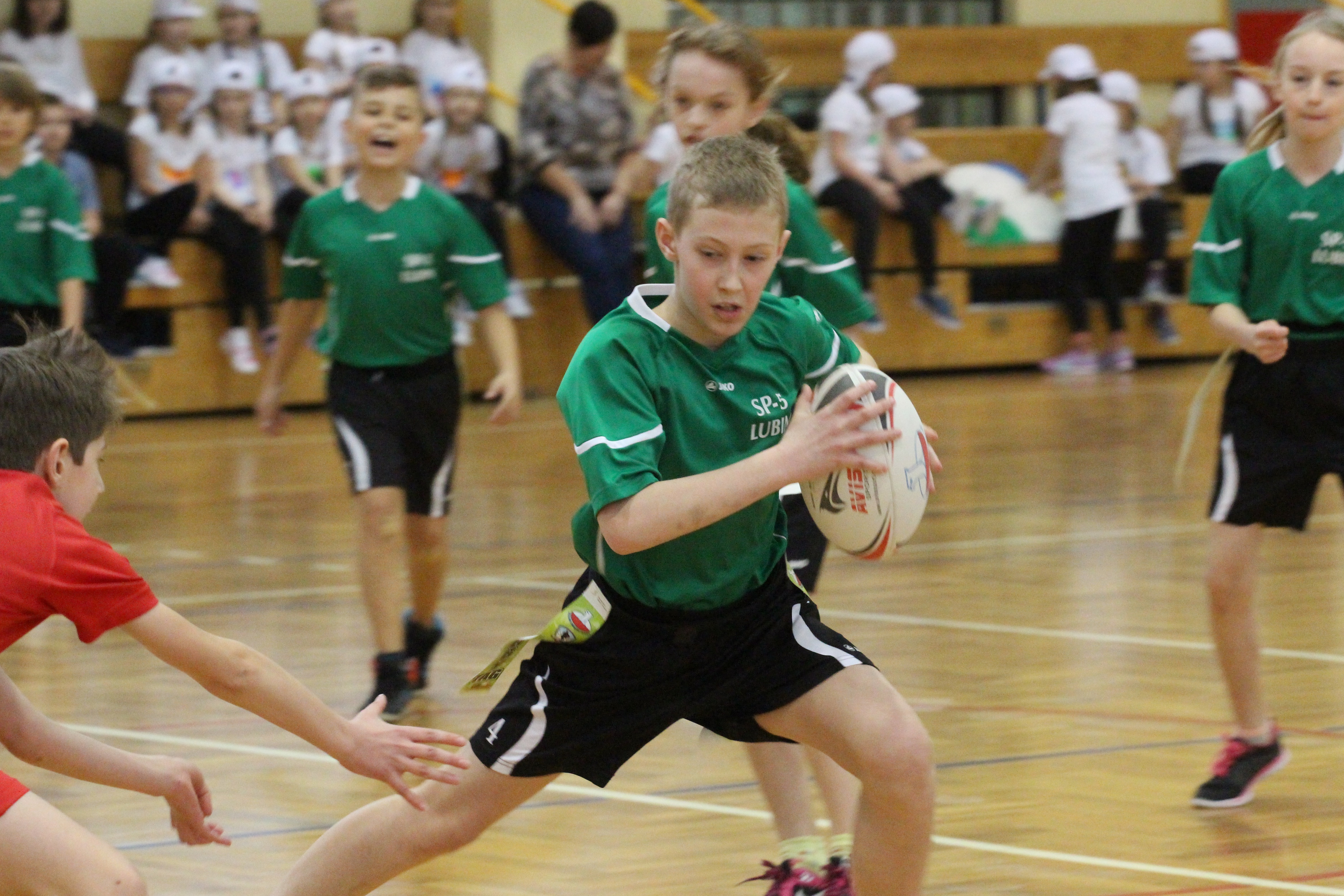 LUBIN. Młodzi rugbyści walczyli o puchary