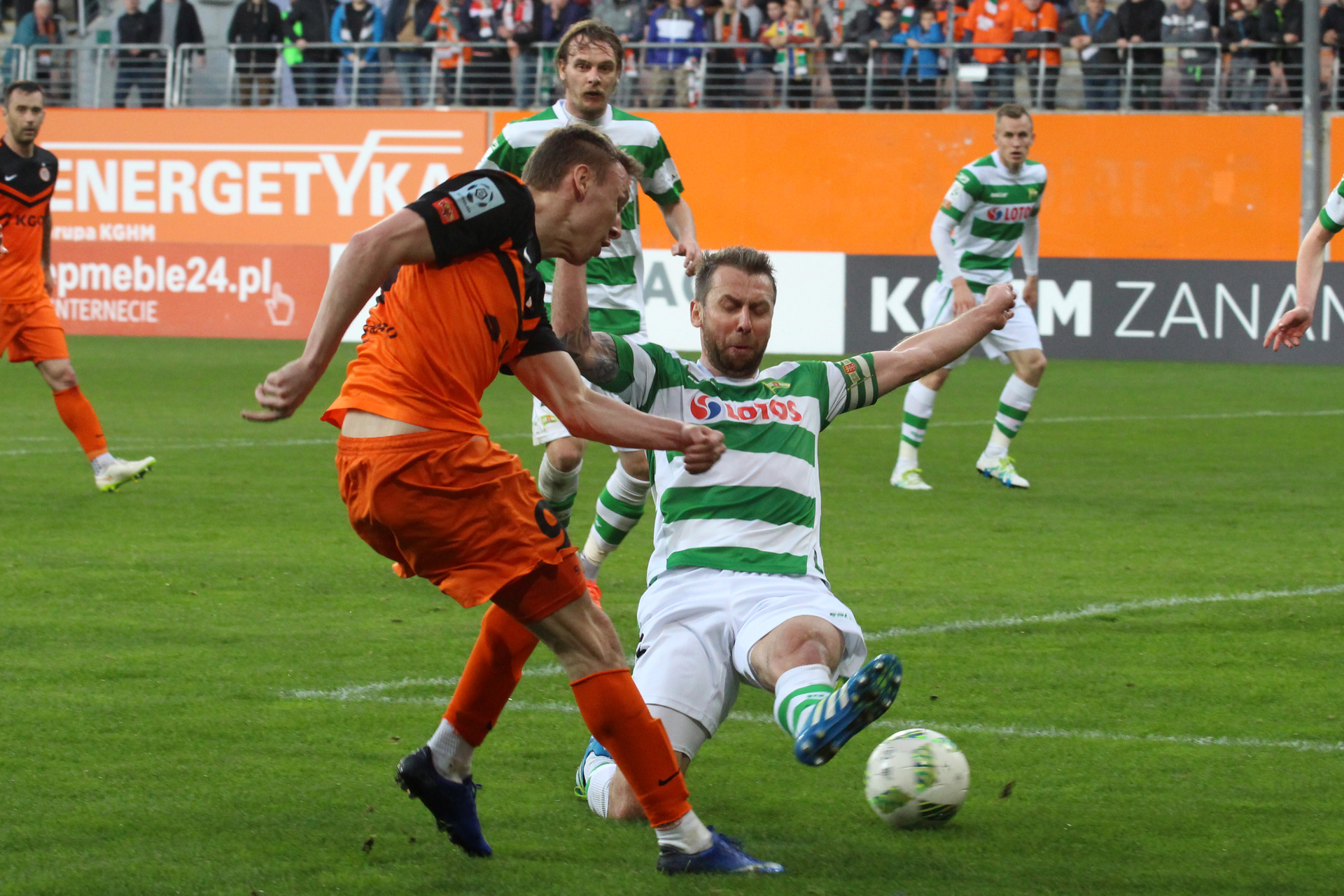 LUBIN. Lechia Gdańsk zgarnęła pełną pulę (FOTO)