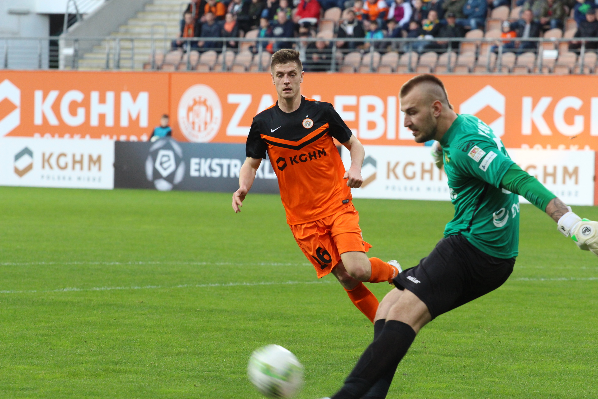 LUBIN. Z Cracovią o pełną pulę