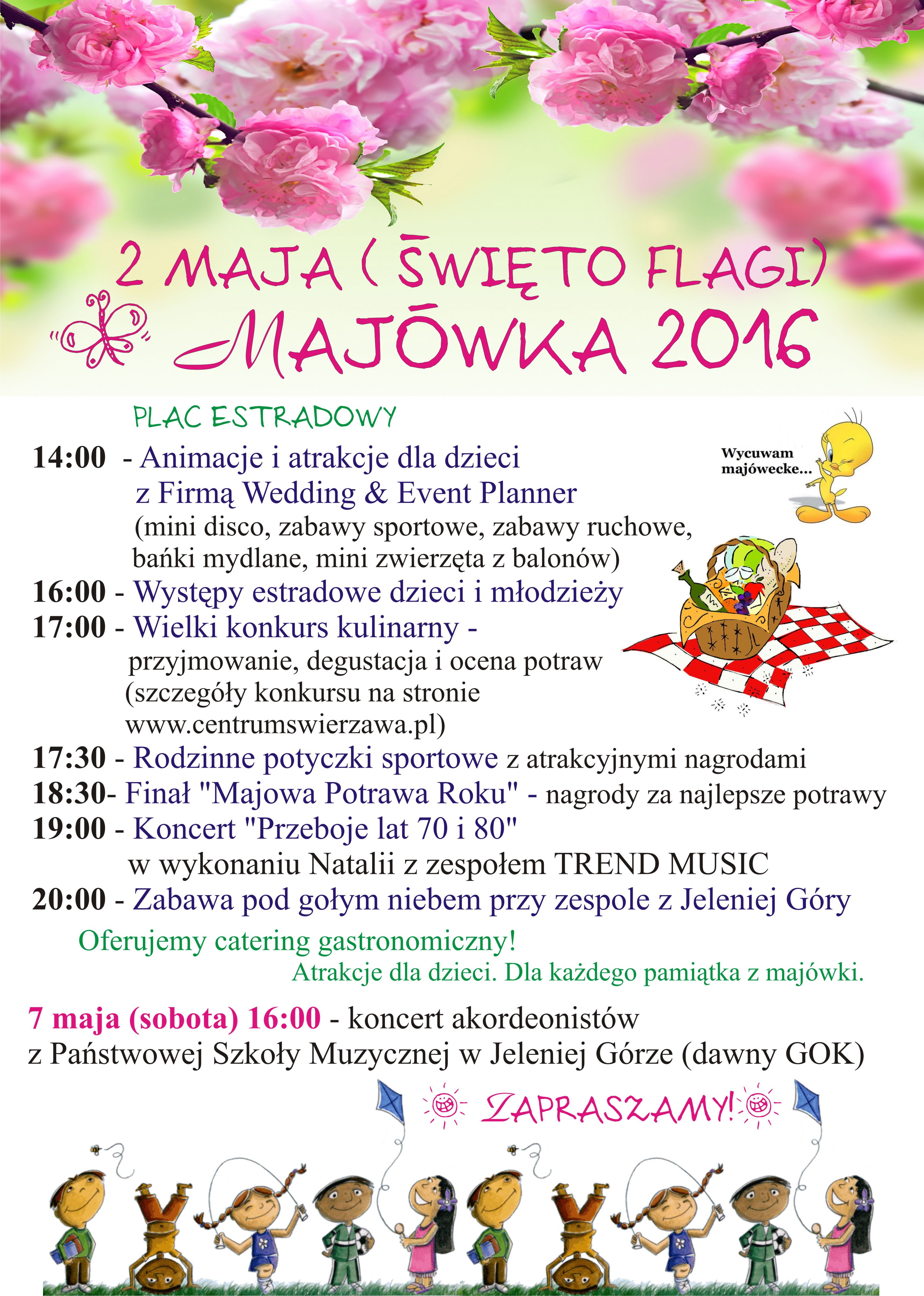 ŚWIERZAWA. Dzień Flagi z atrakcjami