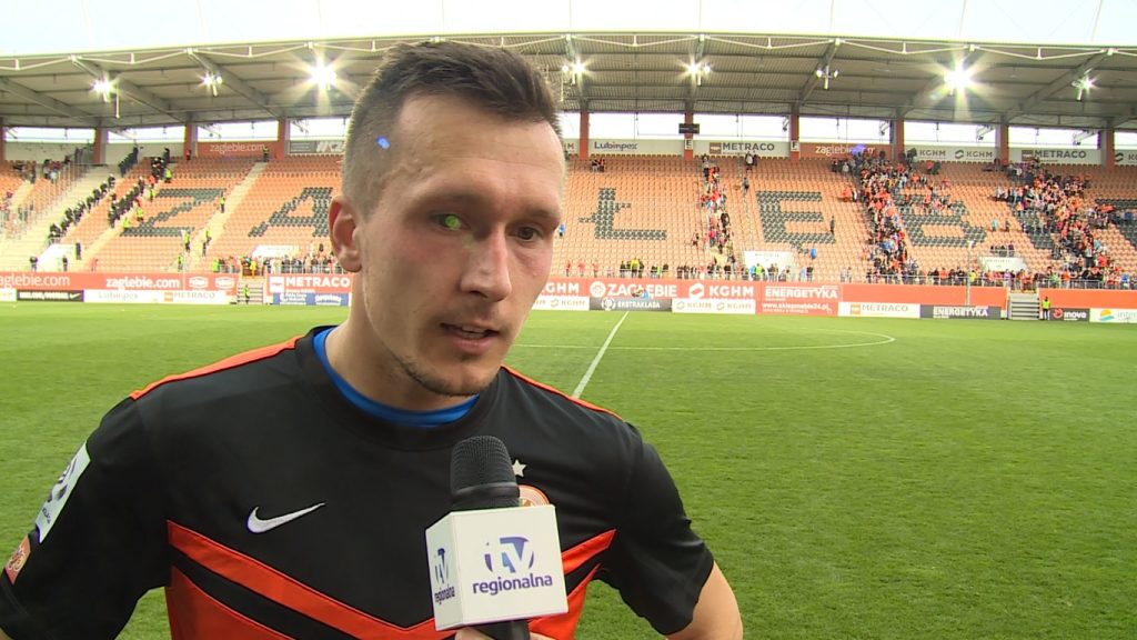 LUBIN. Ł.Piątek: Wskoczyłem do składu i go nie oddam