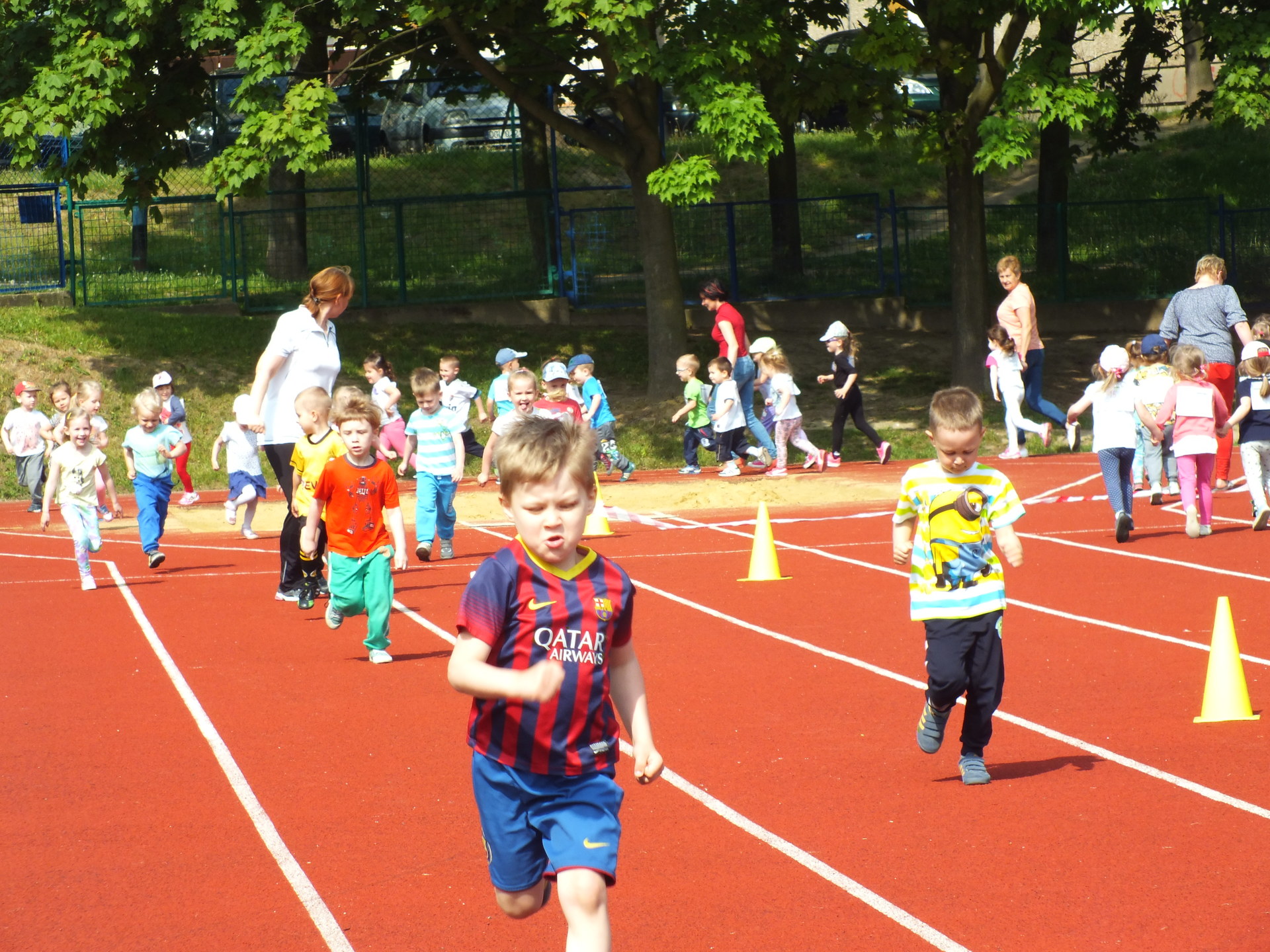 GŁOGÓW. Przedszkolaki pobiegły w maratonie (FOTO)