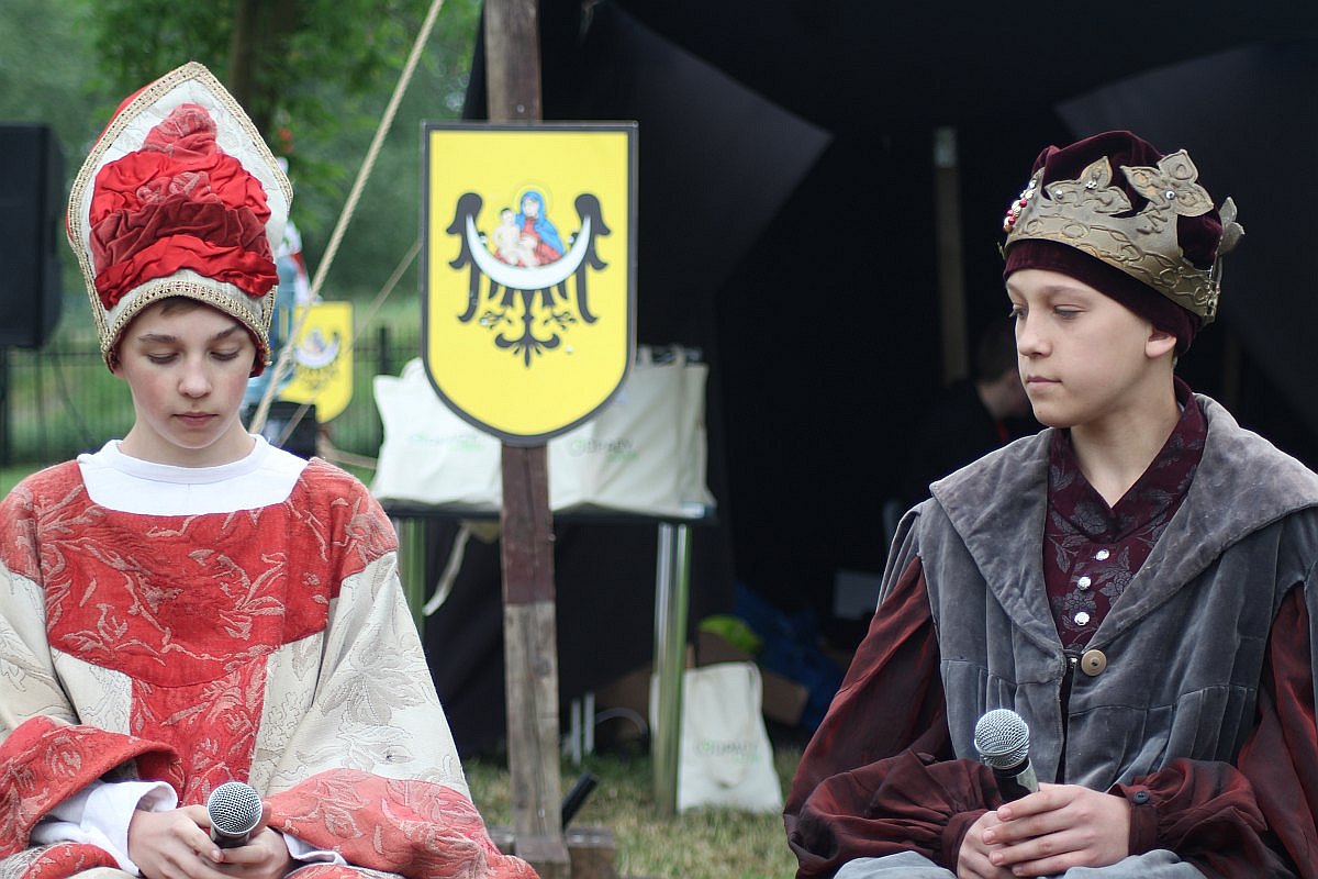 LUBIN. Odtworzyli chrzest Mieszka I