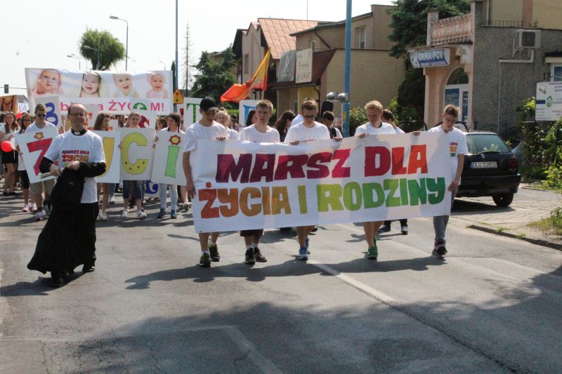 LUBIN. Przeszli w pochodzie dla życia i rodziny