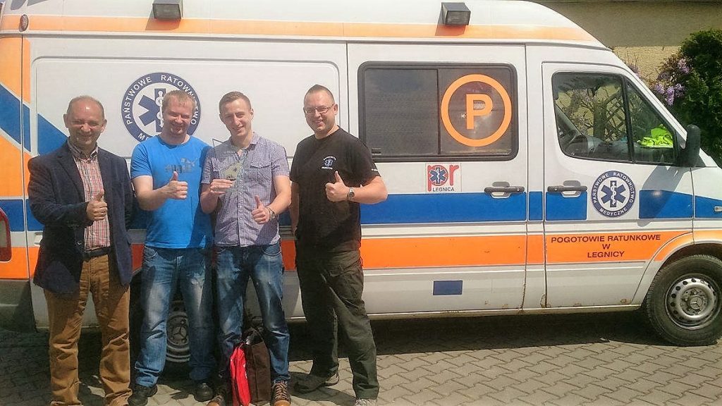 POLKOWICE. Ratownicy stanęli na podium