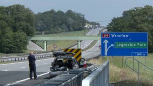 wypadek na A4 (1)