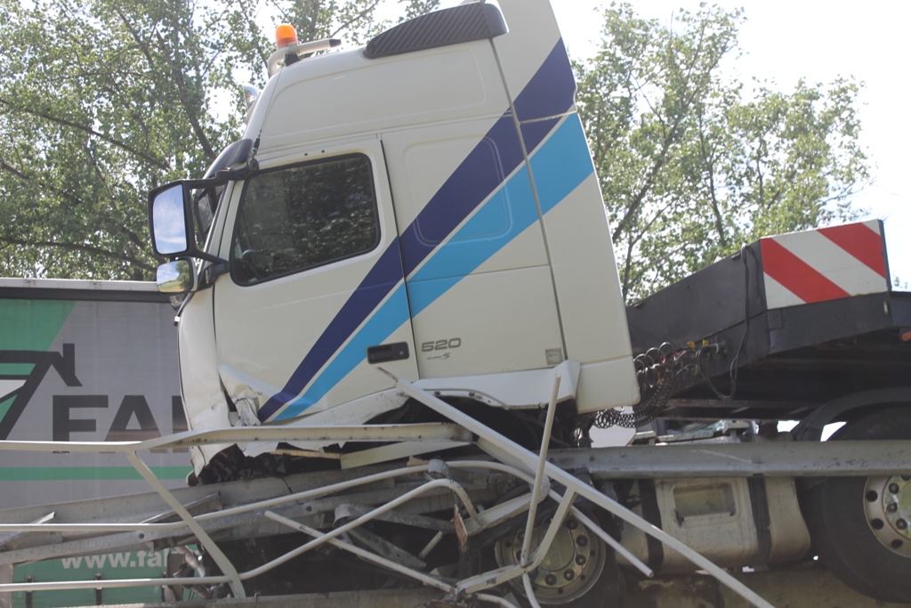 GMINA WĄDROŻE WIELKIE. Wjechał w barierkę