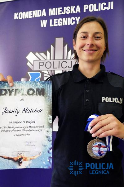 LEGNICA. Policjantka na medal