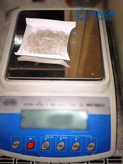 LEGNICA. Metamfetamina w schowku (WIDEO)