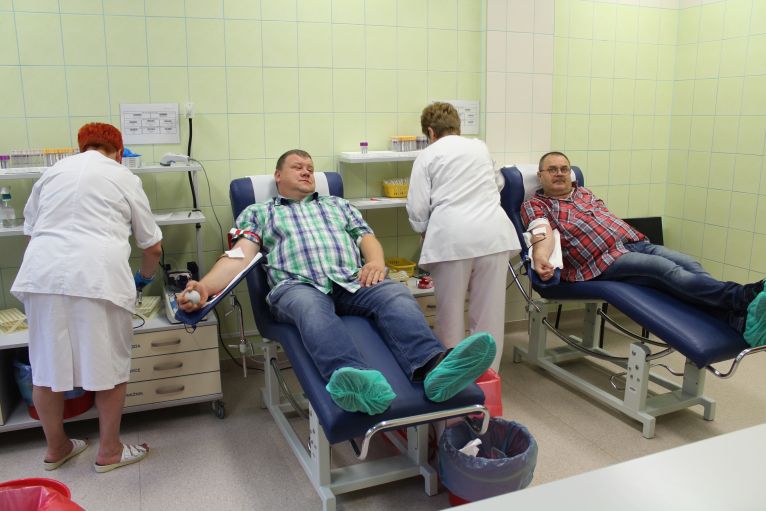 LUBIN. Już przelewają CUdowną krew