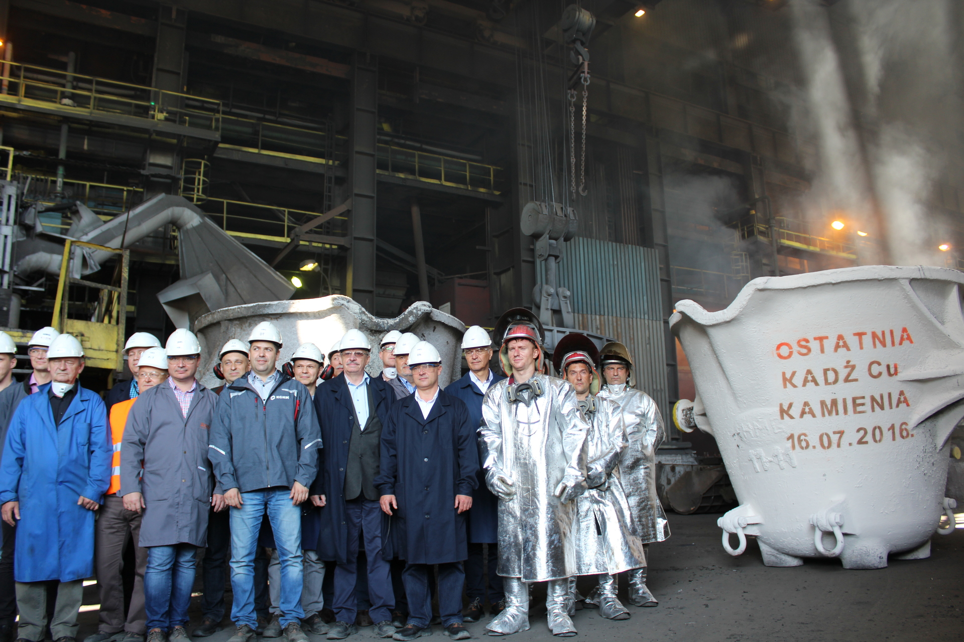 GŁOGÓW. Piece szybowe w hucie przeszły do historii (WIDEO, FOTO)