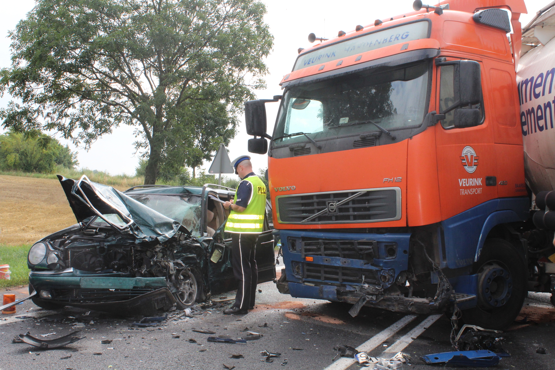 GAWORZYCE. Kolejne zderzenie na DK 3 (WIDEO, FOTO)