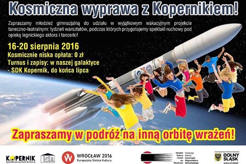 LEGNICA. Teatralnie i tanecznie dla gimnazjalistów