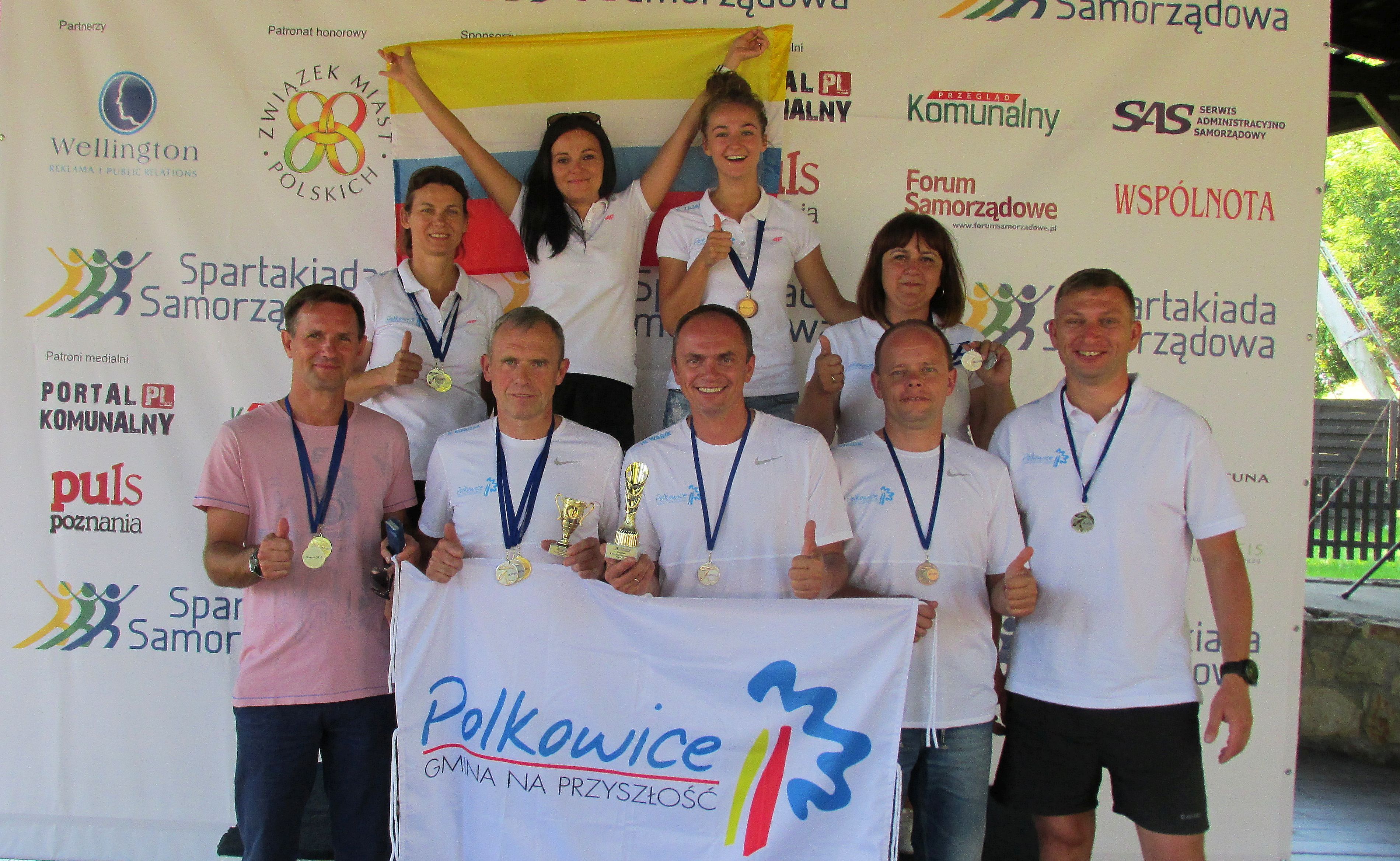 POLKOWICE. Złoto na Spartakiadzie Samorządowej
