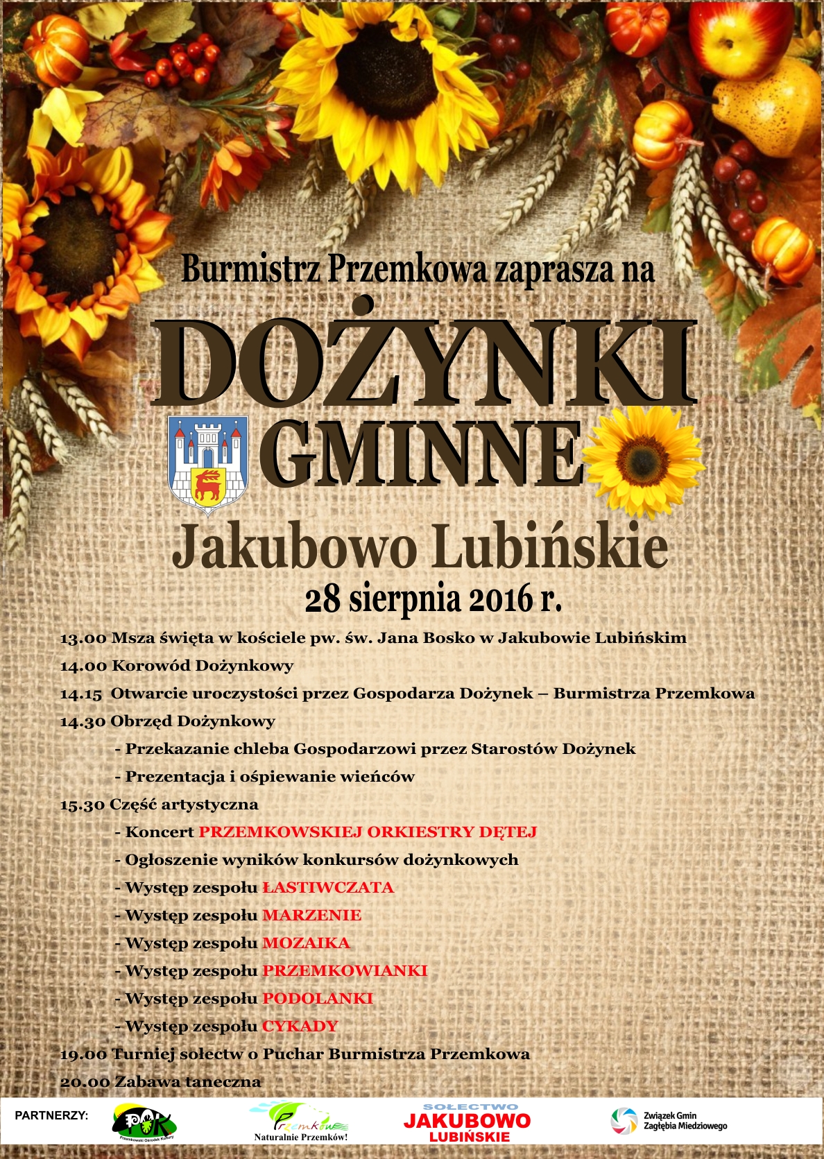 POWIAT POLKOWICKI. Dożynkowy weekend