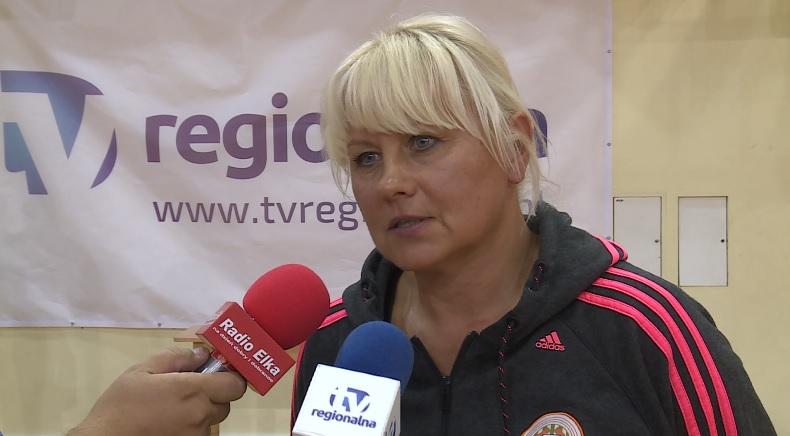 LUBIN. Bożena Karkut o sparingu