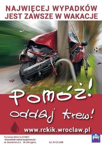 LEGNICA. W wakacje brakuje krwi